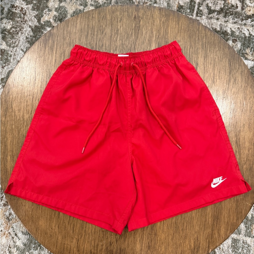 Nike Men's Bright Red Athletic Shorts